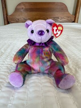 February Birthday Month Beanie Baby Bear